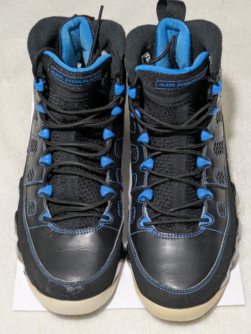 2012 Nike Air Jordan 9 Retro "Photo Blue" - Men's Size 10